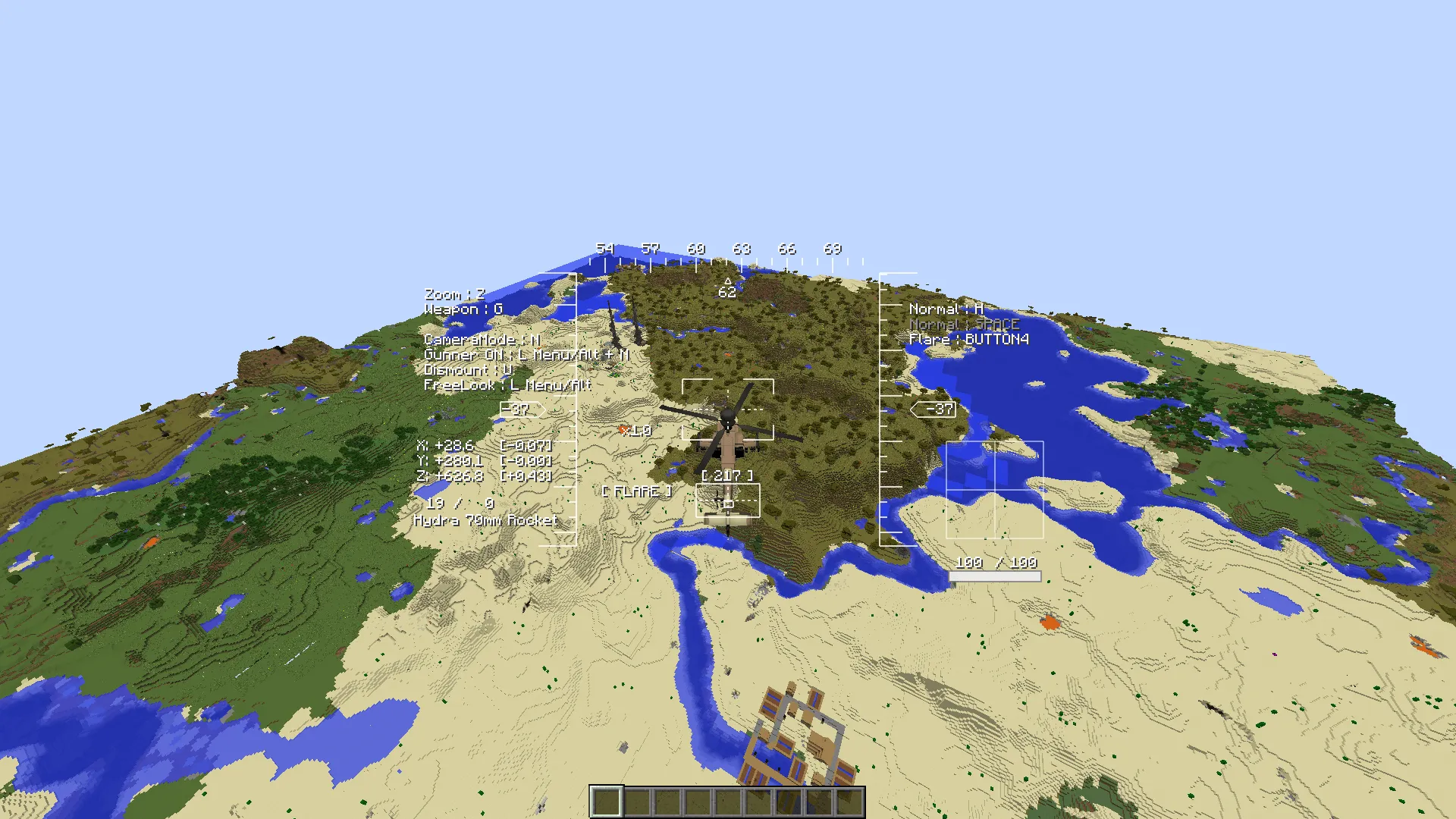 Mcheli-Overdrive-Ext, Моды, Minecraft