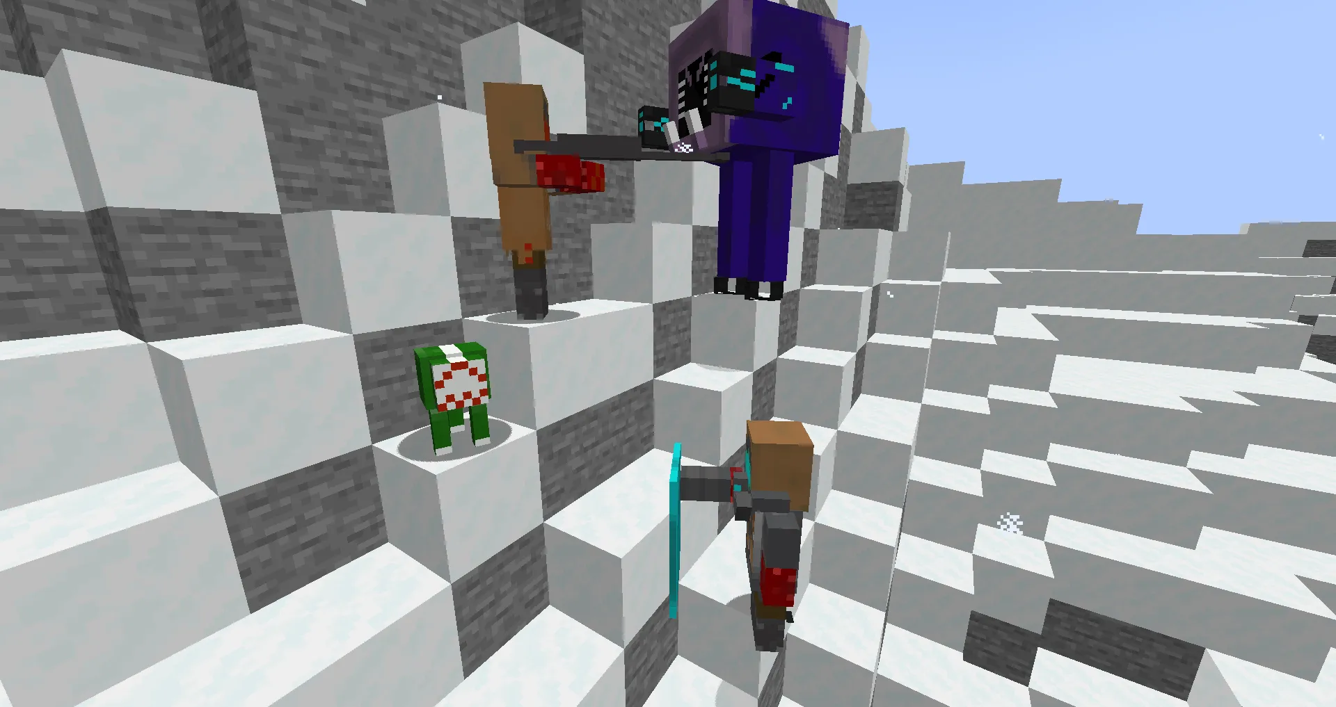 Serious Sam 4 Guns and Mobs — скриншот 12 (Моды, Minecraft)
