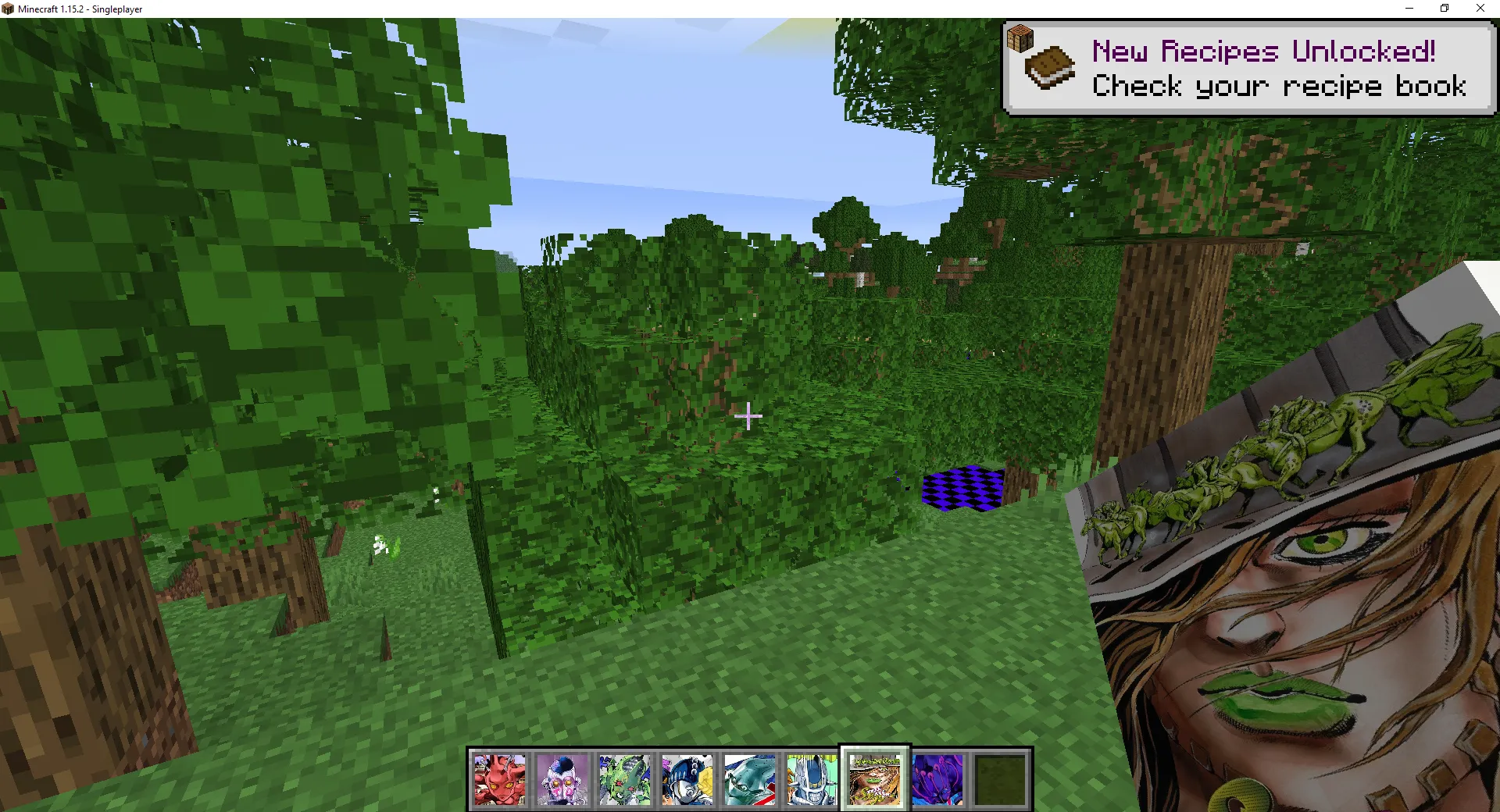 Woah Is That Texture Pack A JoJo Reference, Текстуры, Minecraft