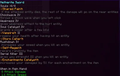 Enhanced Enchanting & Enchantments, Моды, Minecraft