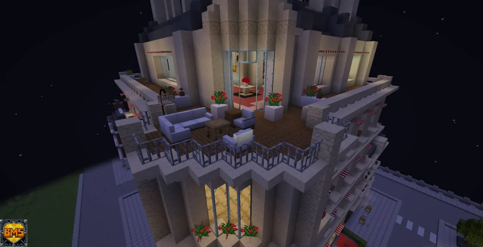 Building Miraculous Space, Карты, Minecraft