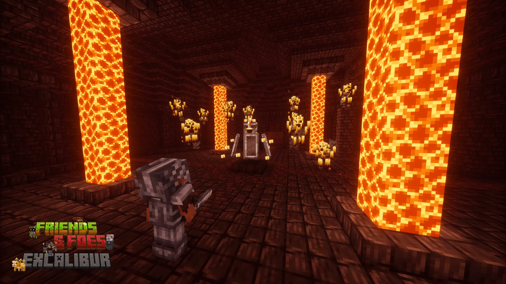 Excalibur | Friends and Foes Support — скриншот 7 (Текстуры, Minecraft)