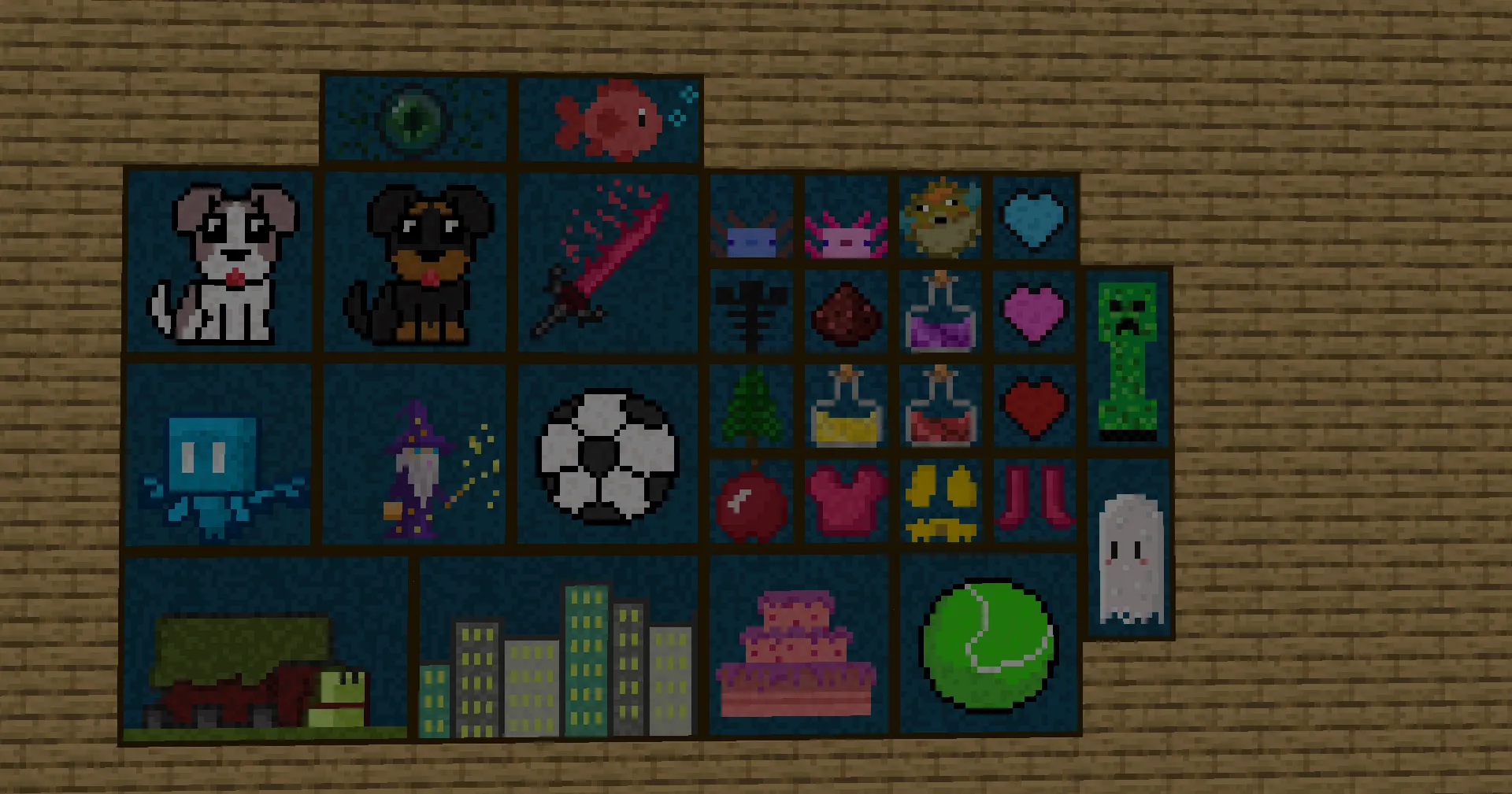 Nordic's More Paintings — скриншот 1 (Моды, Minecraft)