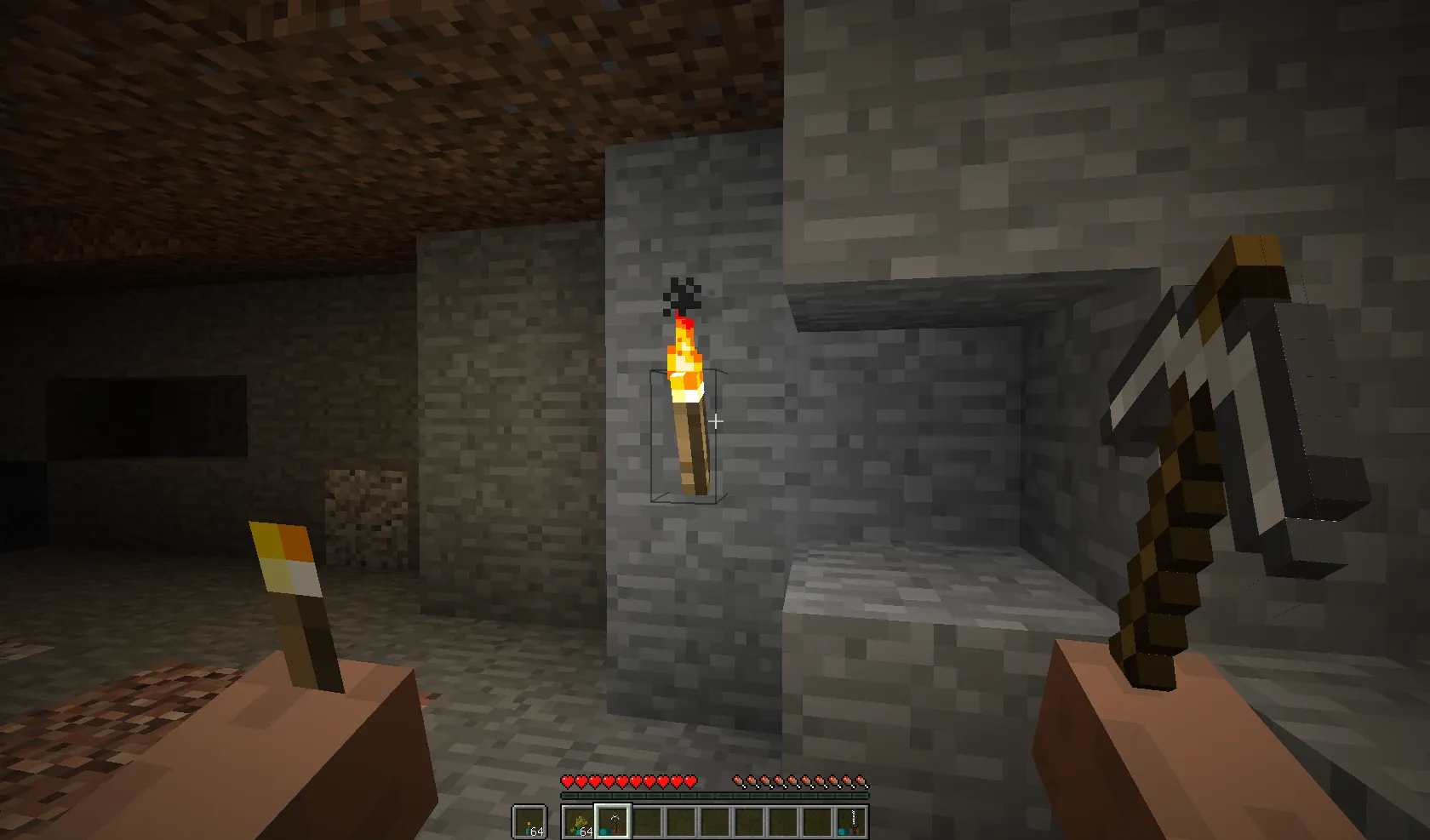 Hold in hands, Текстуры, Minecraft