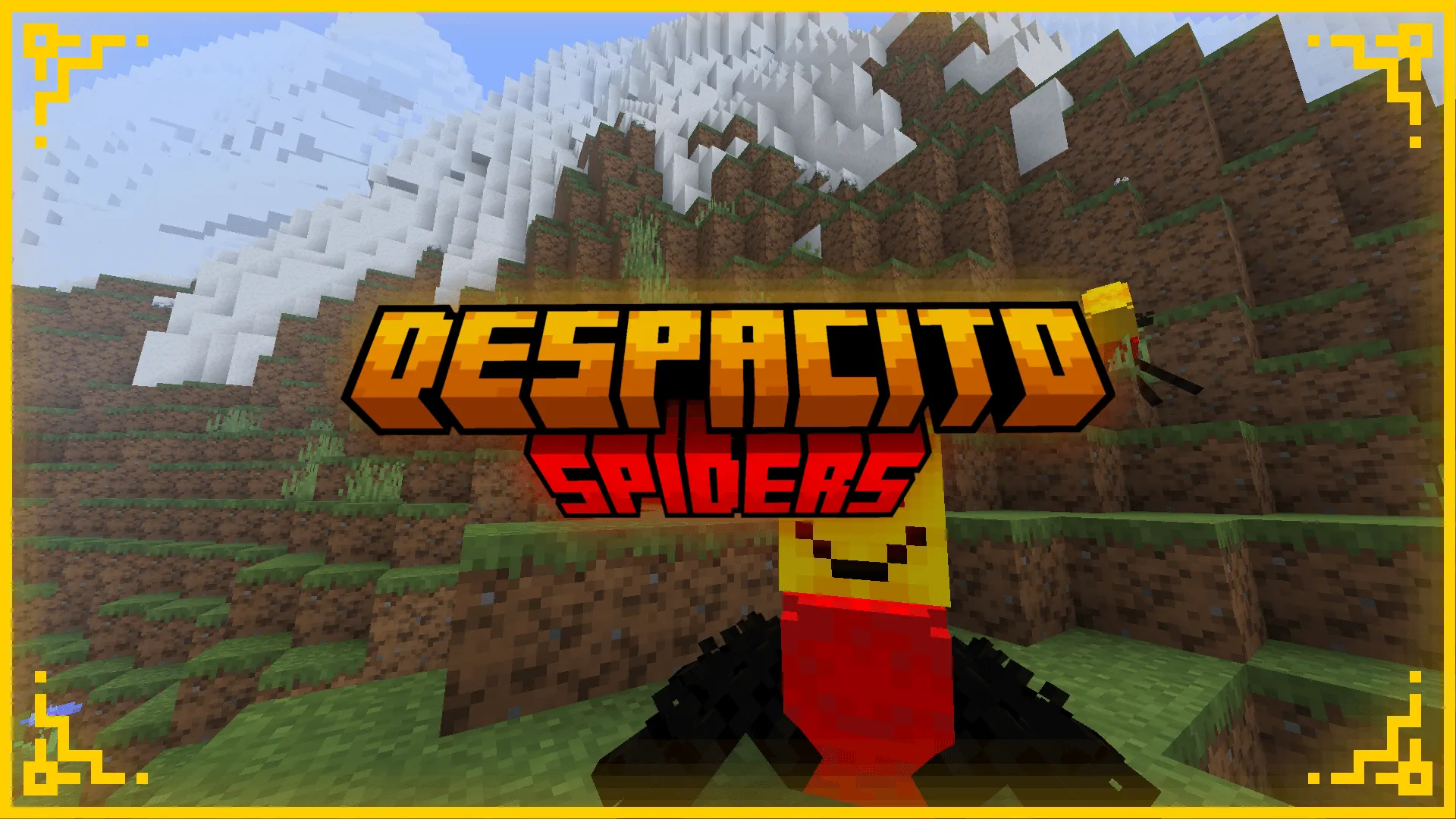 VN4's Despacito Spiders — скриншот 1 (Текстуры, Minecraft)
