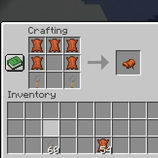 Rexle's saddle recipe — скриншот 1 (Моды, Minecraft)