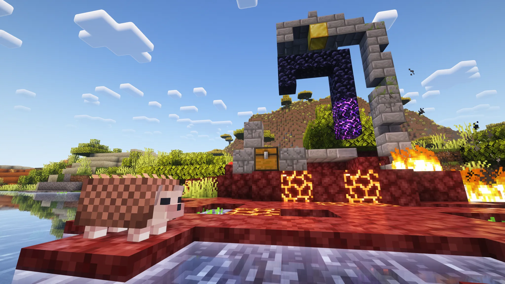 Hedgehog pack — скриншот 1 (Текстуры, Minecraft)