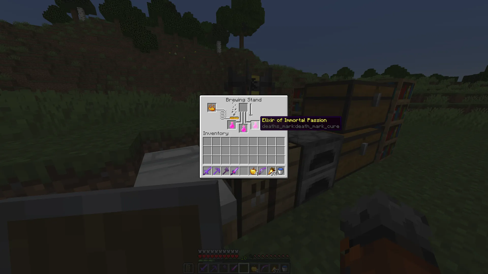 Death's Mark — скриншот 3 (Моды, Minecraft)