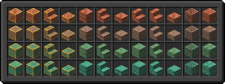 NEC Visualities compat, Текстуры, Minecraft