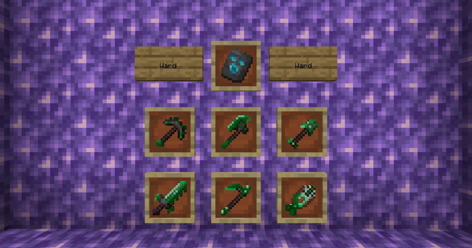 Trims on Tools, Моды, Minecraft