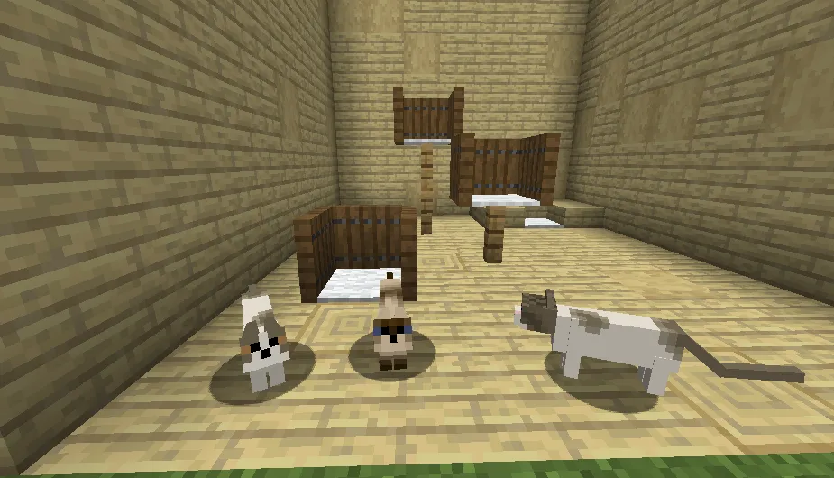 some cats and wild cats, Текстуры, Minecraft