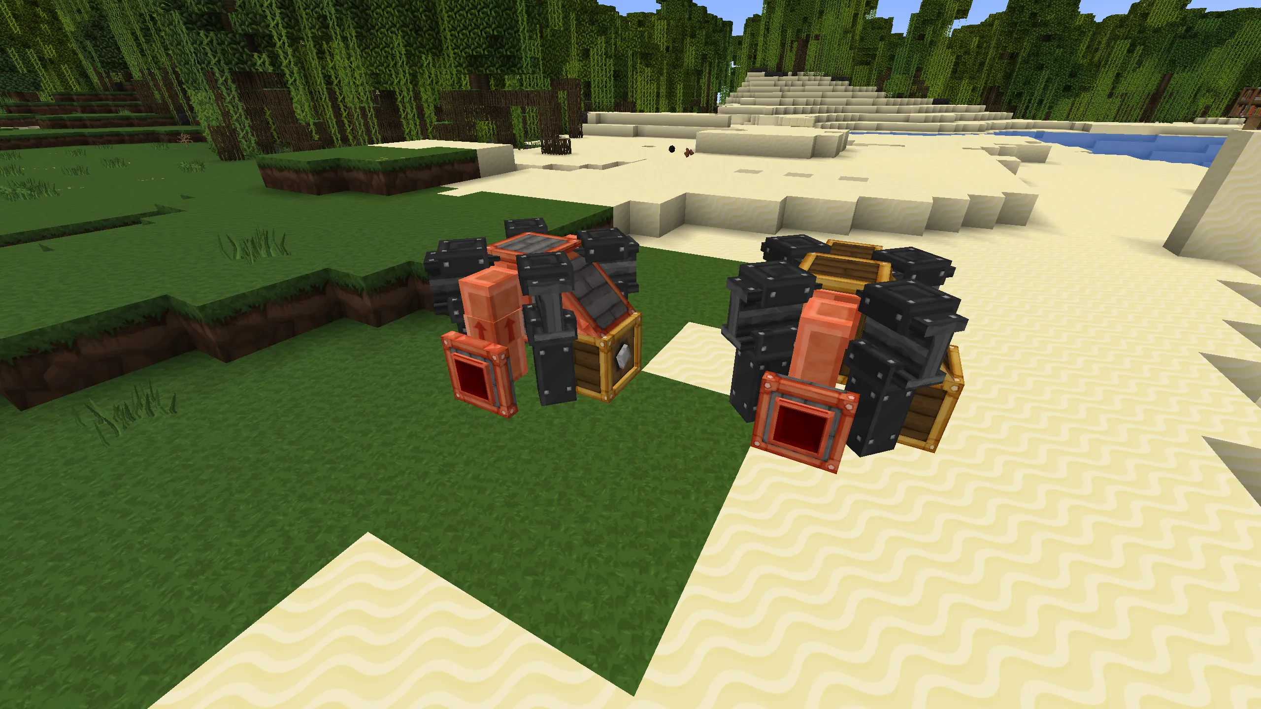 Create Ore Excavation BDCraft — скриншот 1 (Текстуры, Minecraft)
