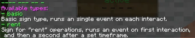 Payable Command Signs, Моды, Minecraft