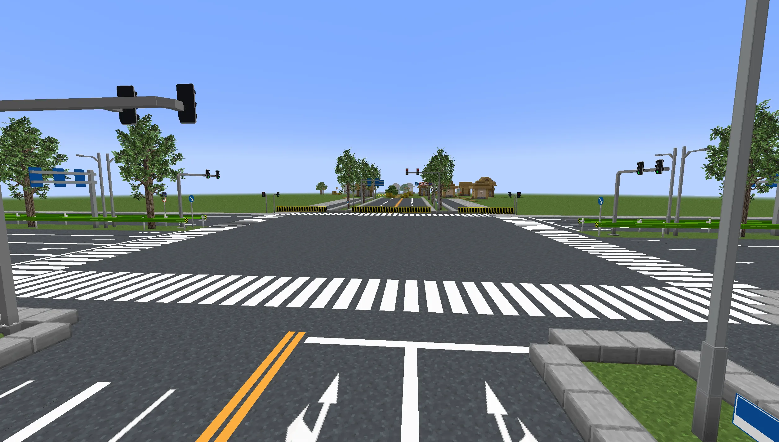 Citymod:Traffic and life — скриншот 1 (Моды, Minecraft)