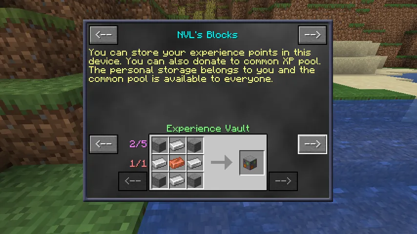 NVL's Blocks, Моды, Minecraft