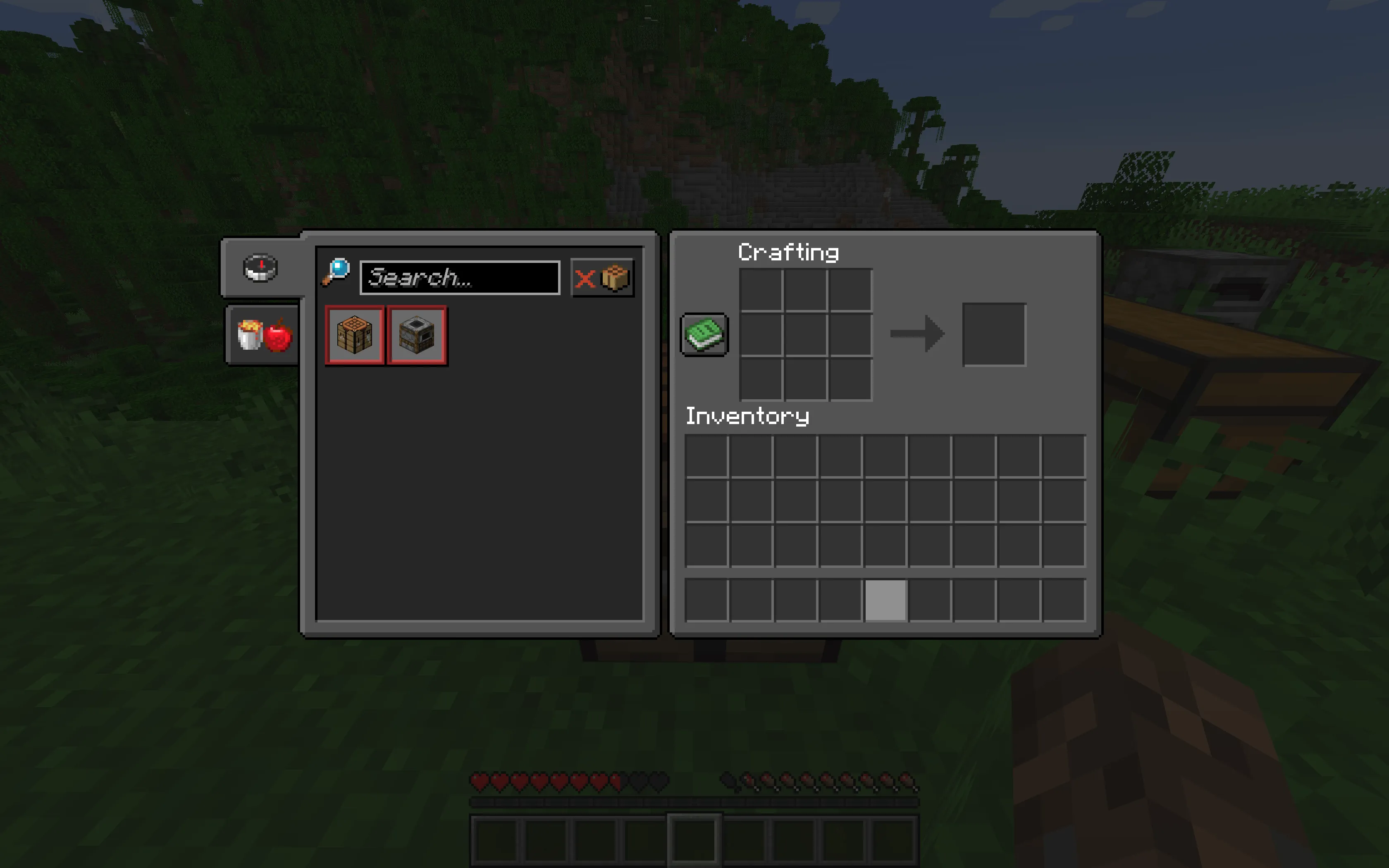 The Definitive Dark UI — скриншот 1 (Текстуры, Minecraft)