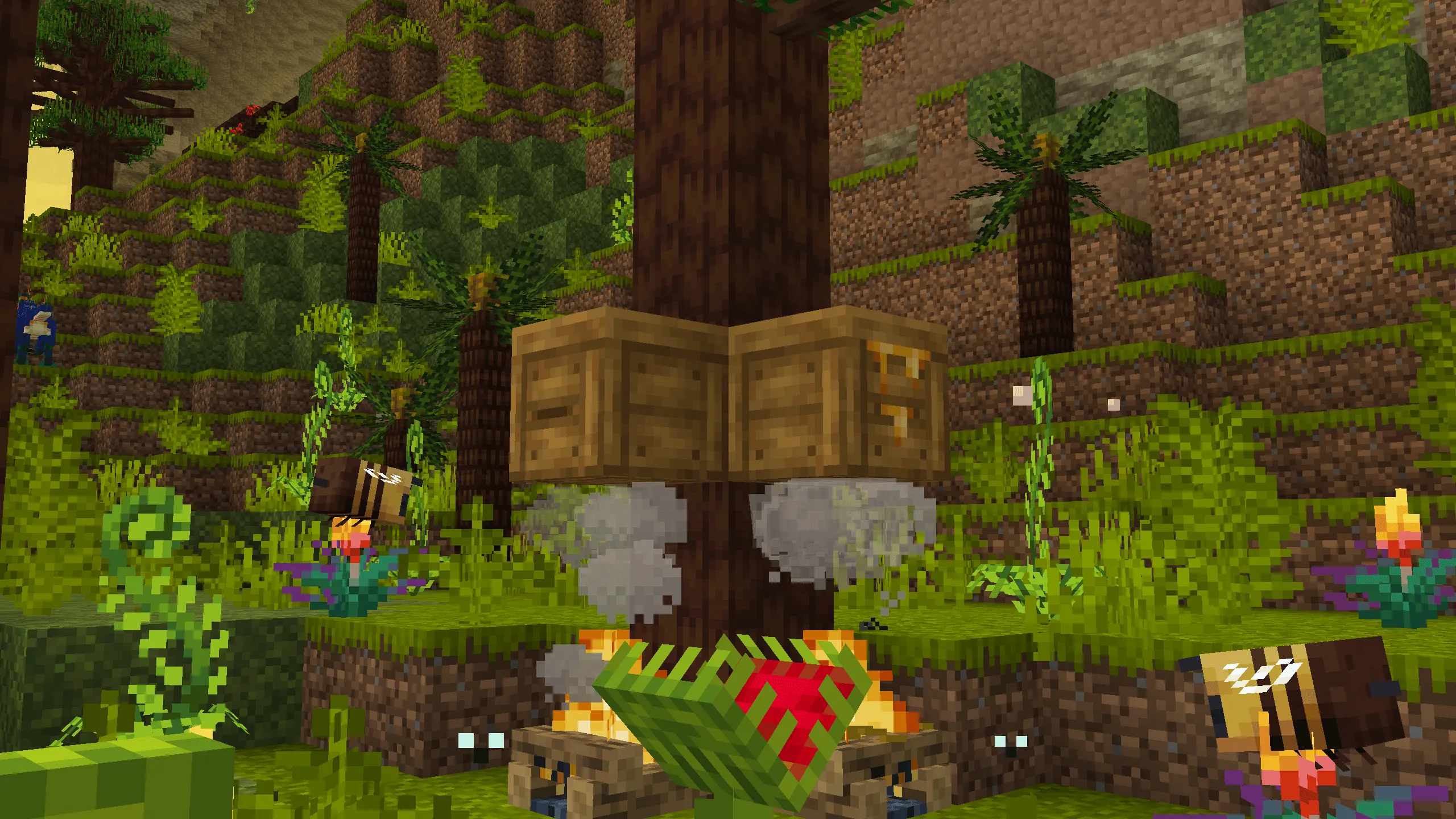 Alex's Caves X Woodworks/FD — скриншот 5 (Текстуры, Minecraft)