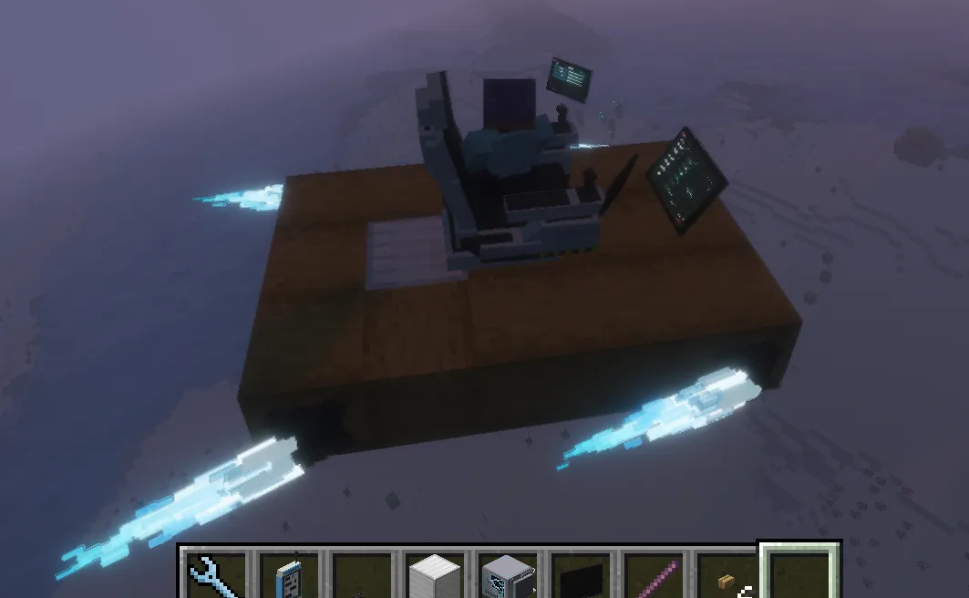 Valkyrien Space War, Моды, Minecraft