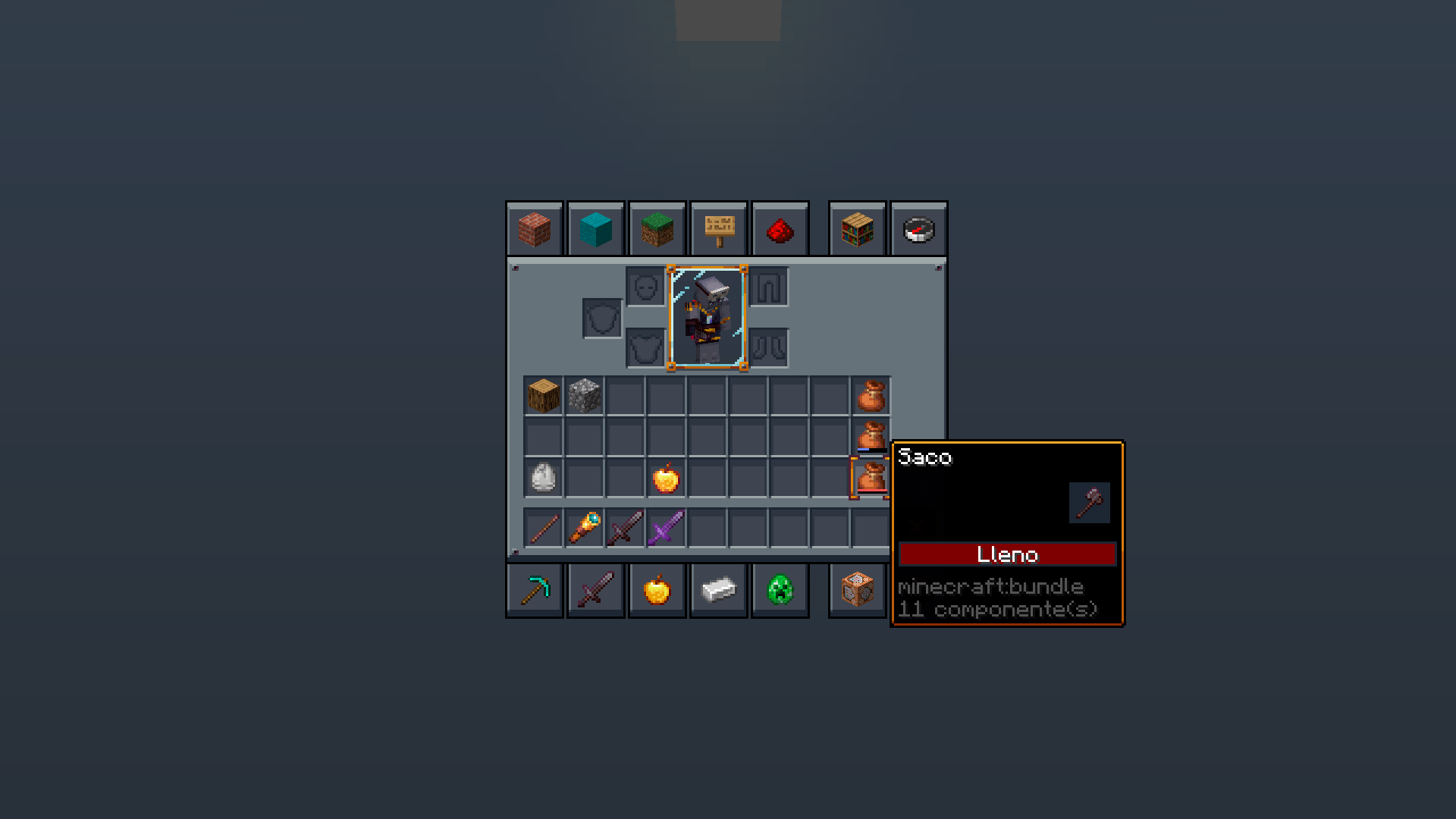 Mandalas GUI x Colorful Containers GUI Dark Mode — скриншот 4 (Текстуры, Minecraft)