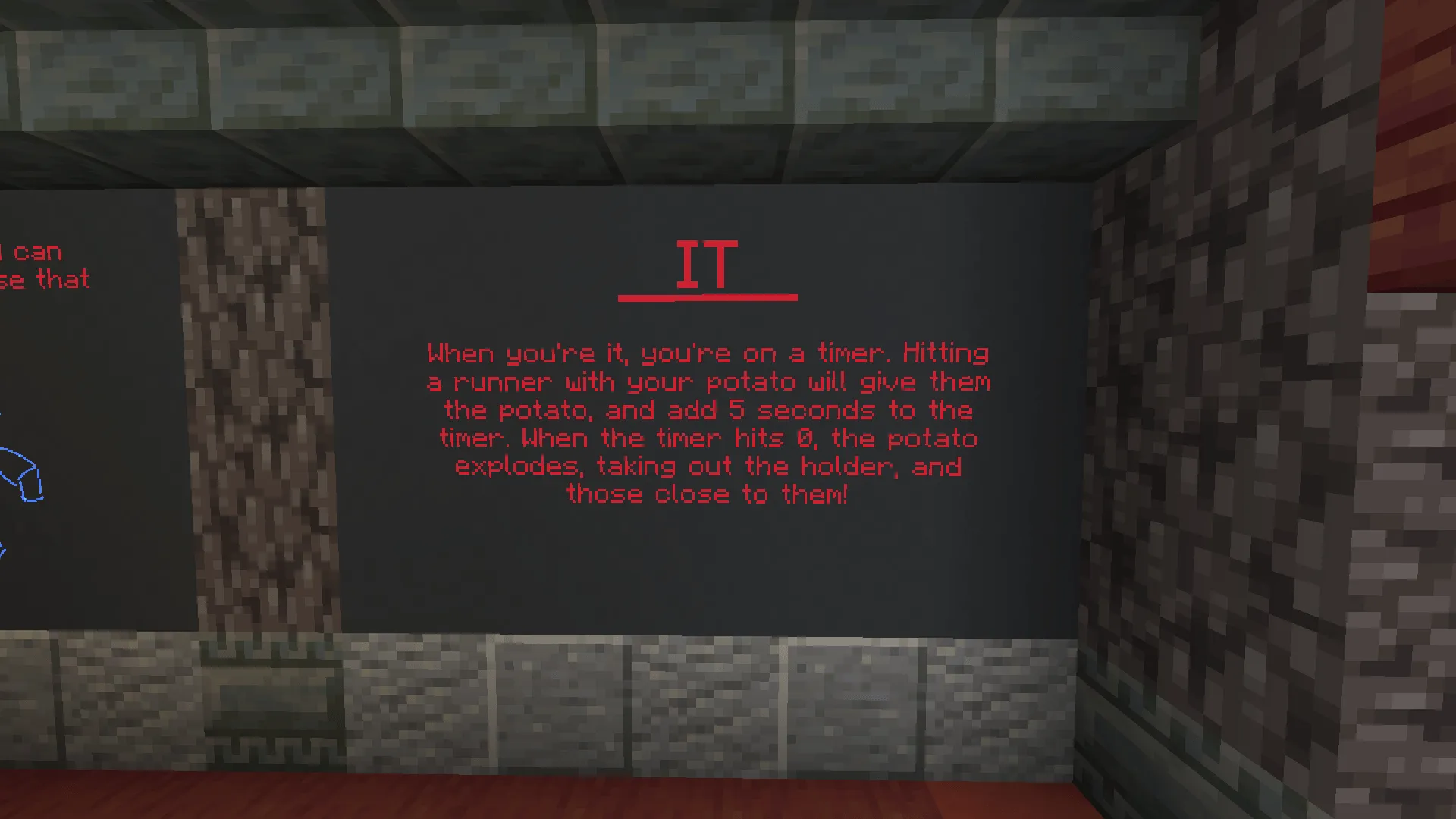 Minigame Madness - Hot Potato!, Карты, Minecraft