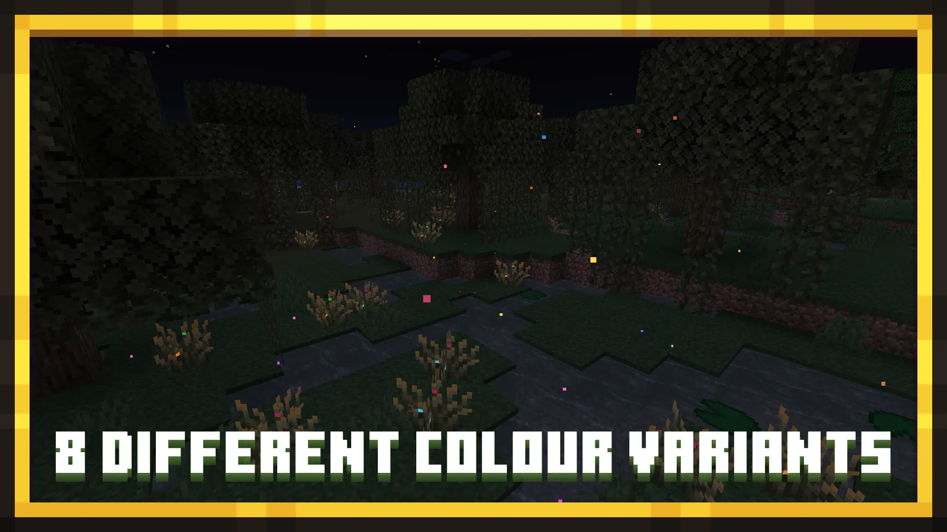 Rainbow Fireflies — скриншот 2 (Текстуры, Minecraft)