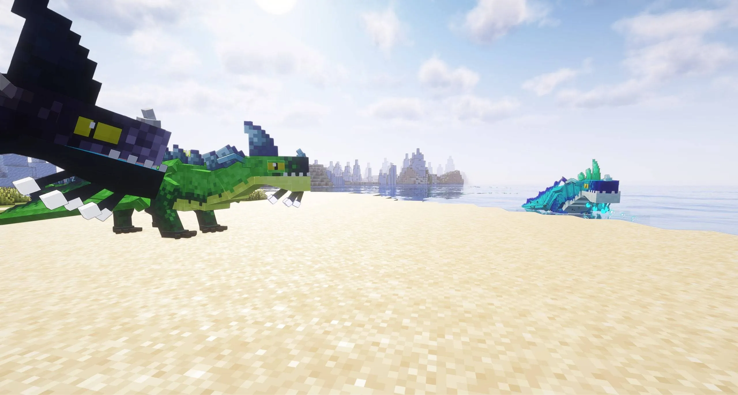 Stego's Dragons, Моды, Minecraft