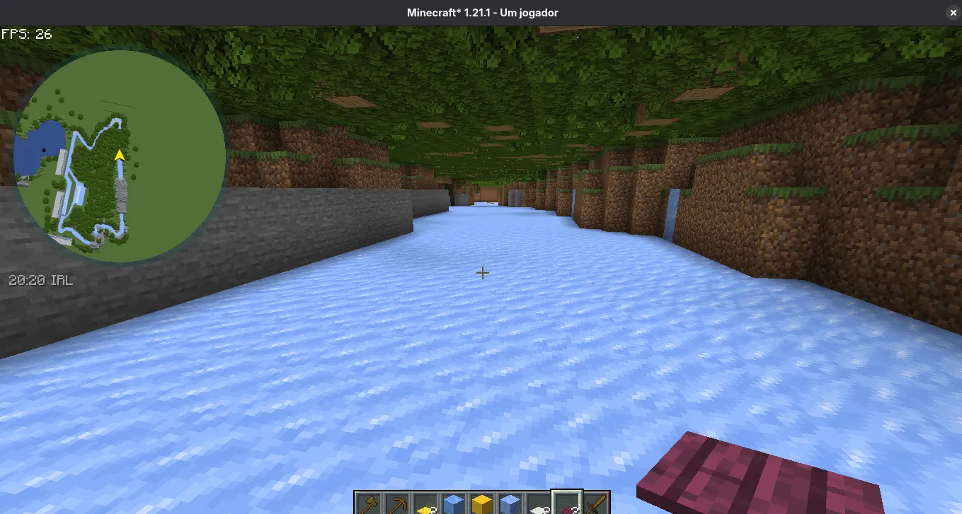 Trial Mountain Ice Boat, Карты, Minecraft