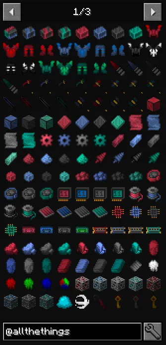AllTheThings, Моды, Minecraft