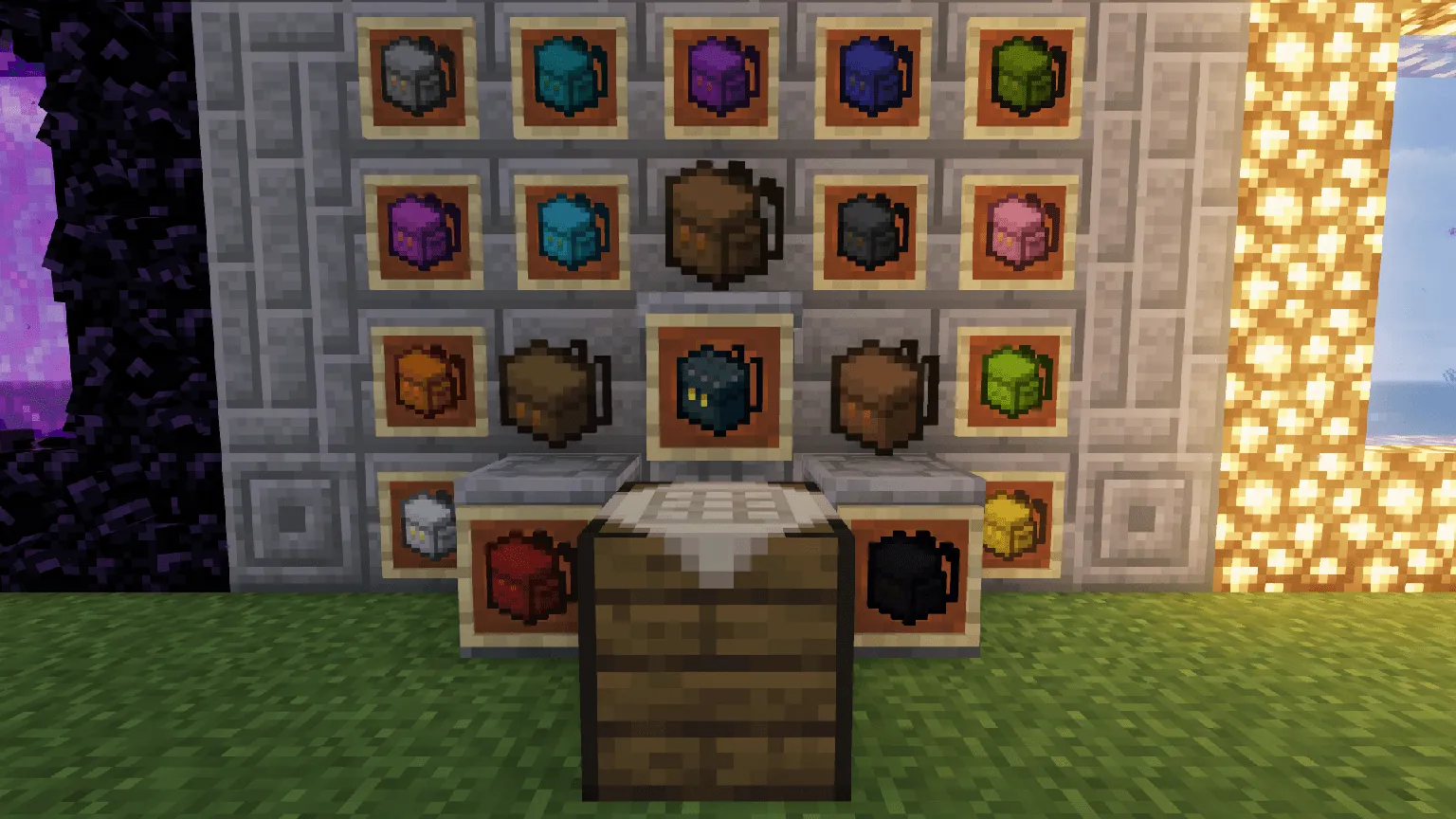 Mandala's Backpacks + Español, Текстуры, Minecraft