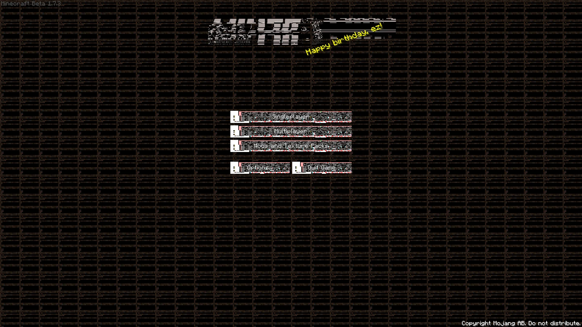Corrupted Texture Pack, Текстуры, Minecraft