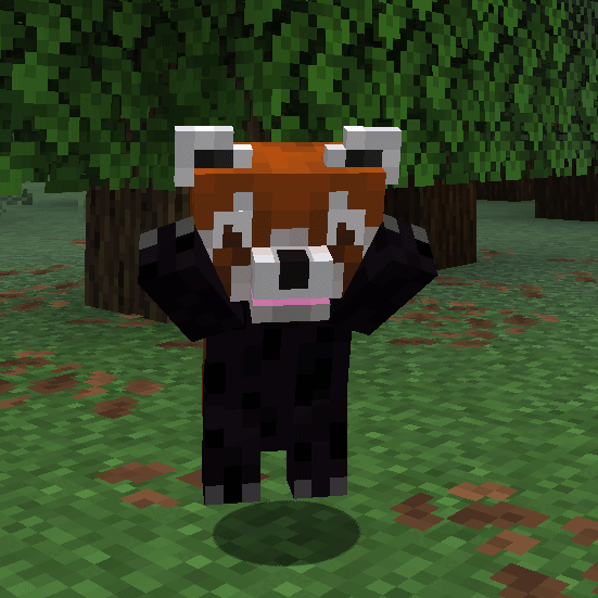 Animal Garden - Red Panda — скриншот 1 (Моды, Minecraft)