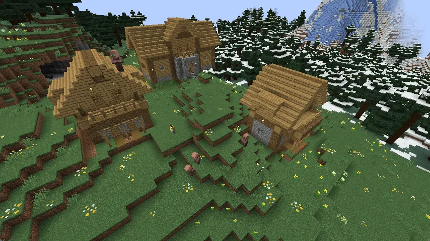 Village Generator — скриншот 3 (Моды, Minecraft)