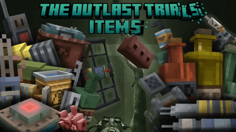 The Outlast Trials Items, Текстуры, Minecraft