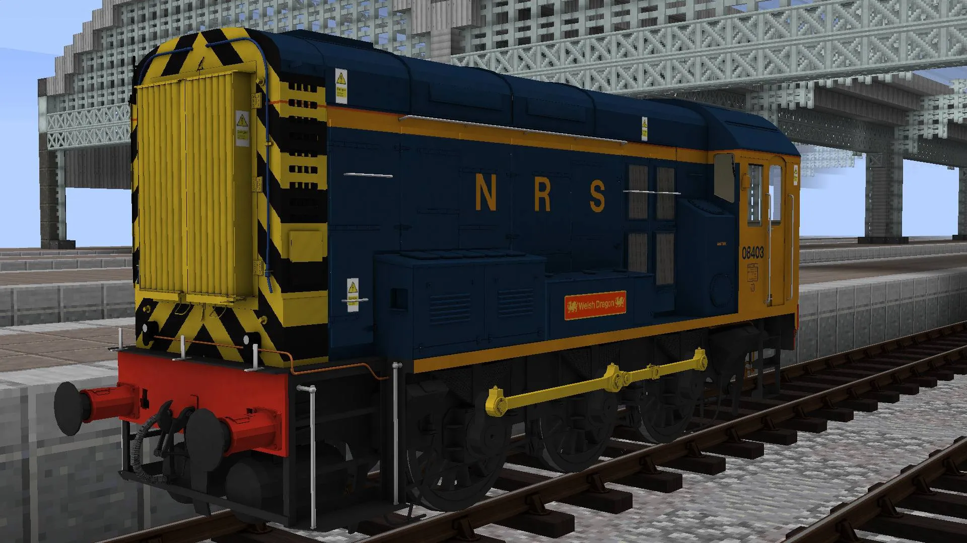 MasterDragons 08 shunter fictional livery pack, Текстуры, Minecraft