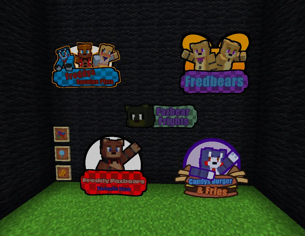 FNAF: Digitalized Freddy's — скриншот 2 (Моды, Minecraft)
