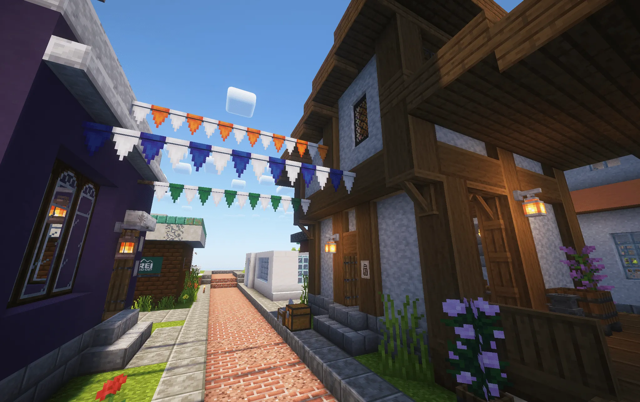 Society: Capital Hill — скриншот 1 (Модпаки, Minecraft)