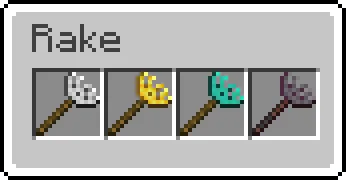 Rake Tool — скриншот 5 (Моды, Minecraft)