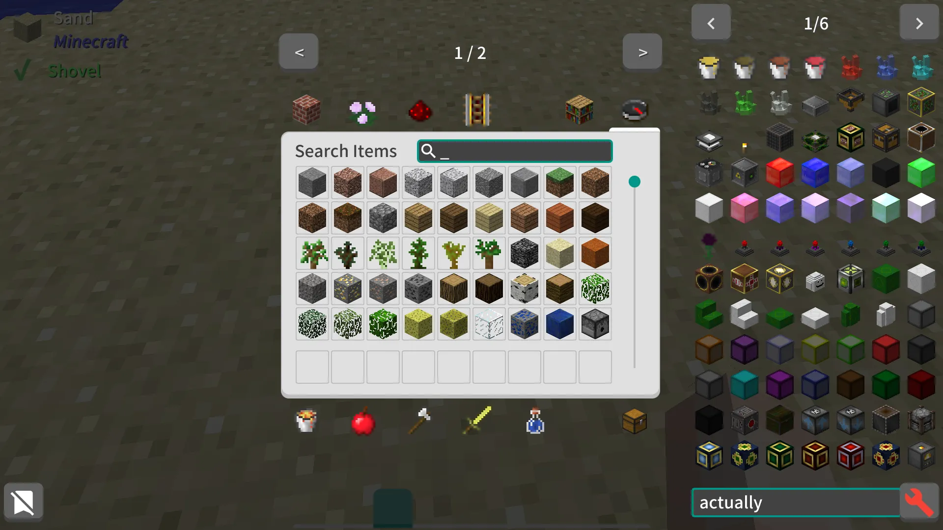 Flat HDUI — скриншот 9 (Текстуры, Minecraft)