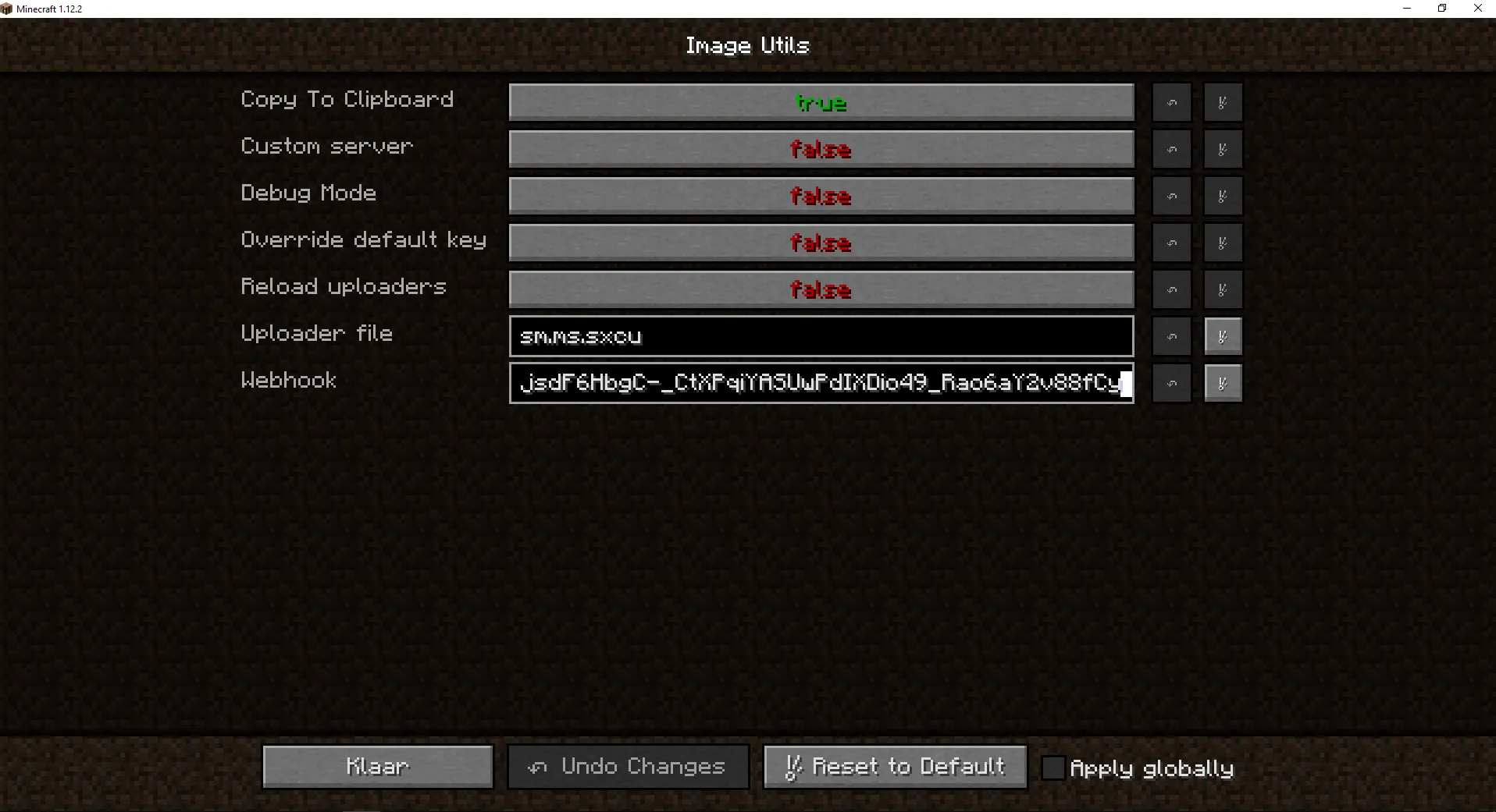Image Utils, Моды, Minecraft