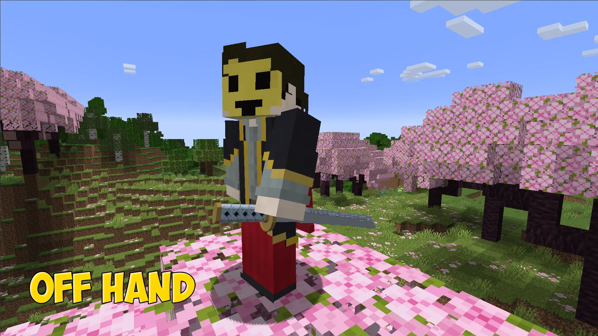 Vergil yamato from anime Devil may cry — скриншот 4 (Текстуры, Minecraft)