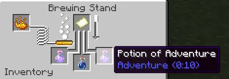 Gamemode Potions, Моды, Minecraft