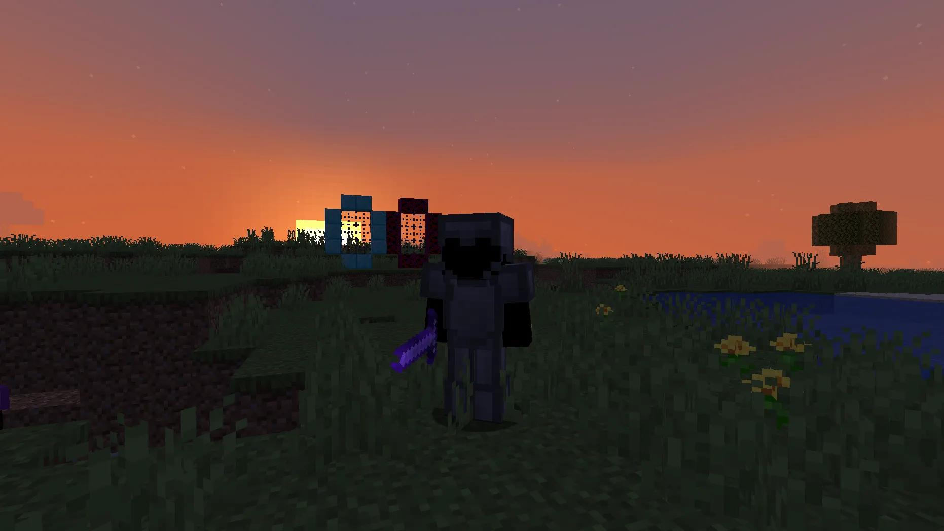 emerald and obsidian tools and armour 2 dimension and 2 new biome  — скриншот 2 (Моды, Minecraft)