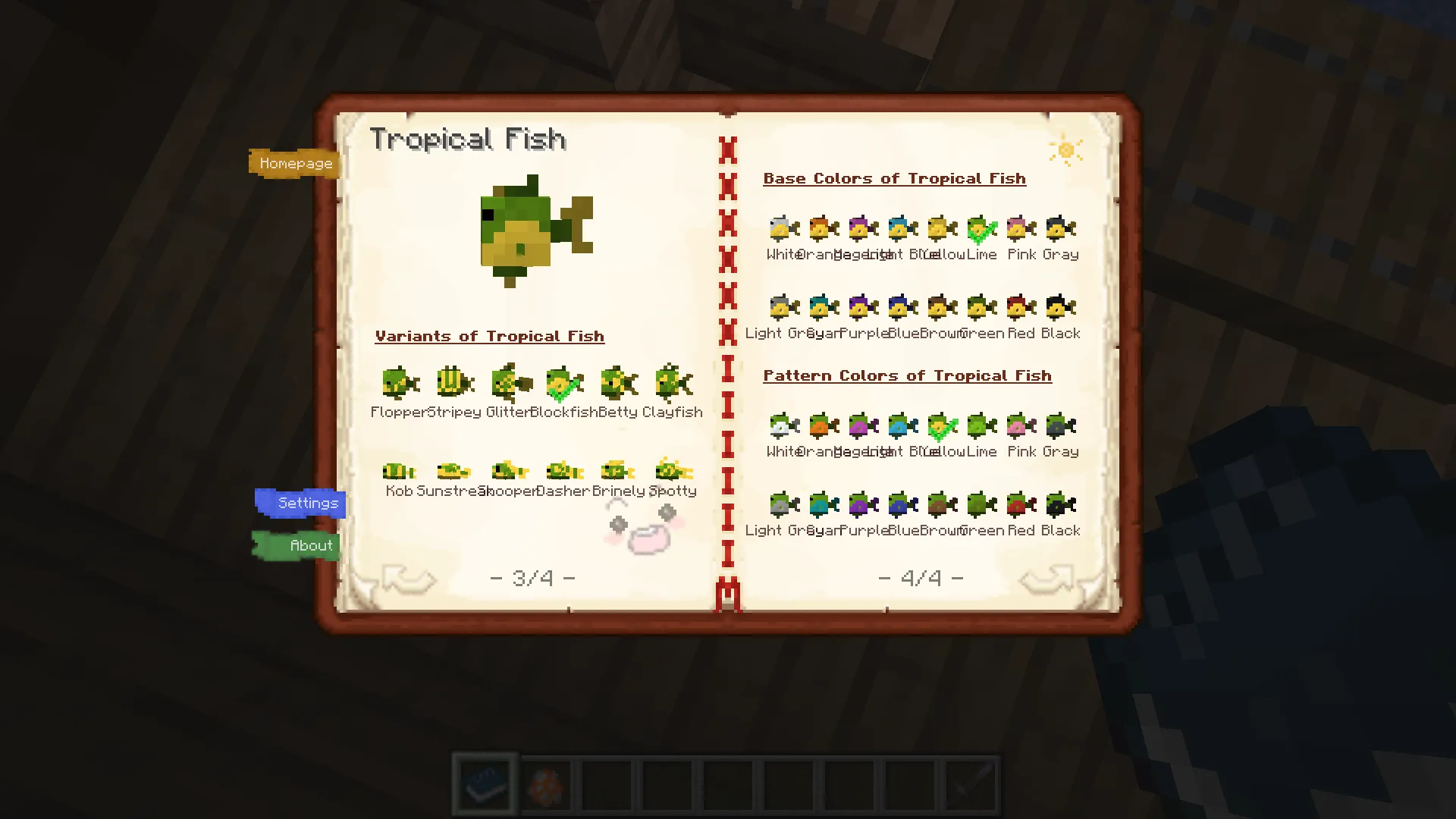 Bole Handbook — скриншот 2 (Моды, Minecraft)