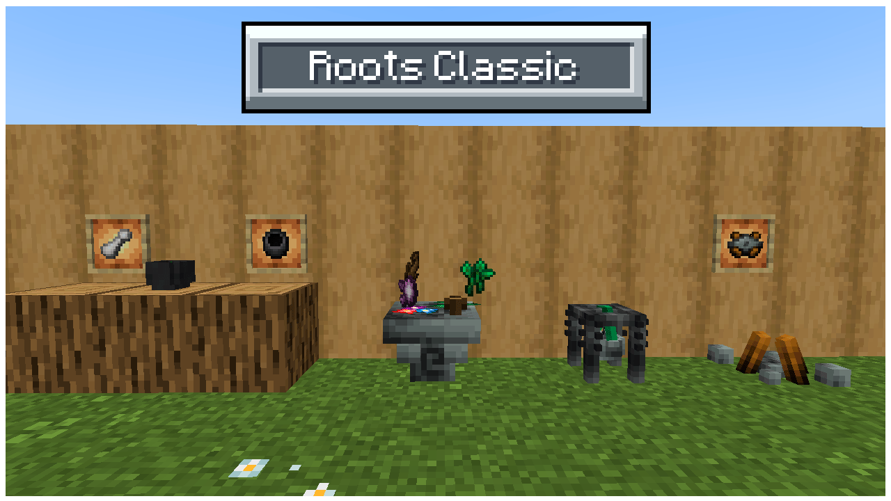 Mandala: Roots Classic Retextured [Español] — скриншот 4 (Текстуры, Minecraft)