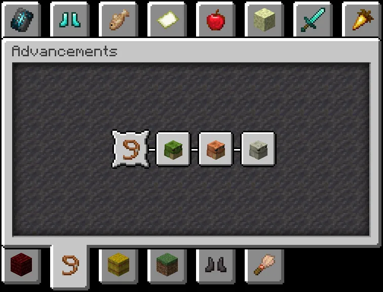 Vanilla Advancement Precisions — скриншот 7 (Кастомизации, Minecraft)