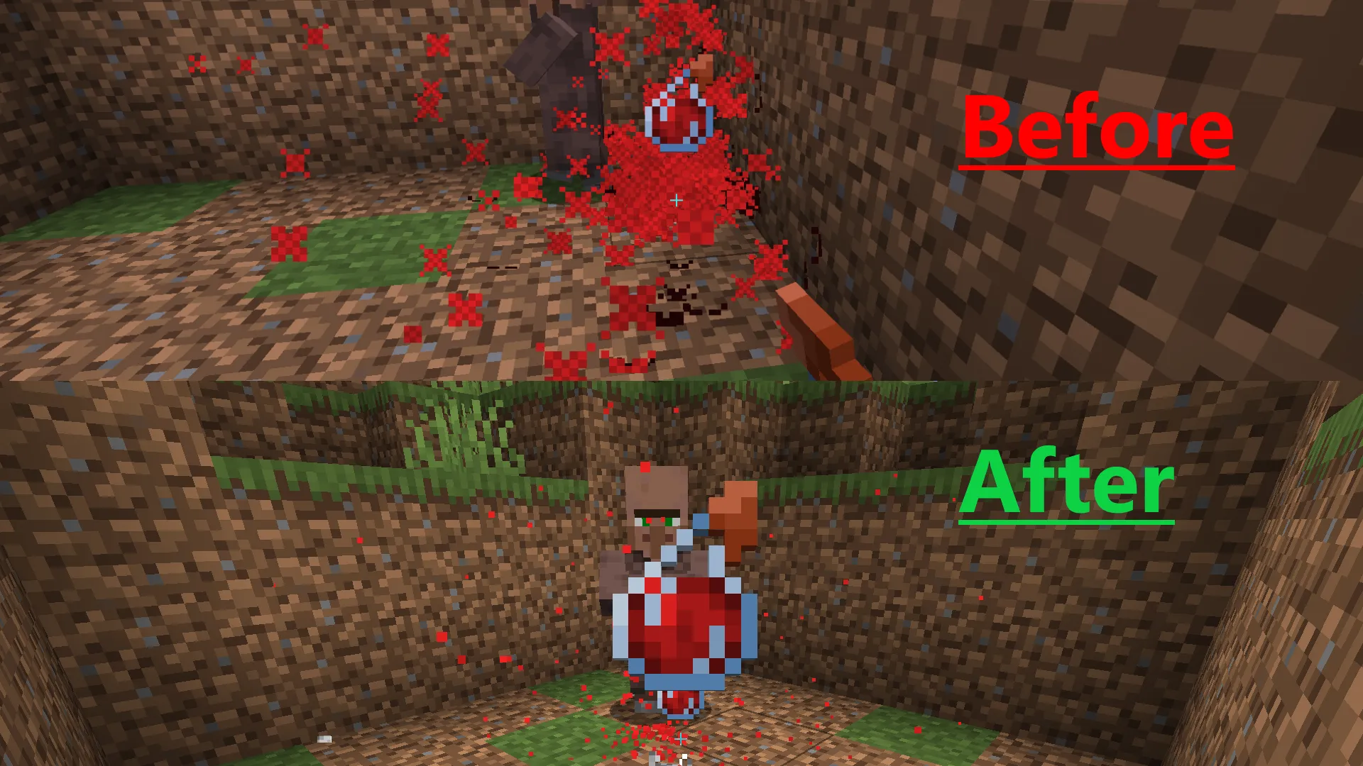 Clear Vision plus, Текстуры, Minecraft