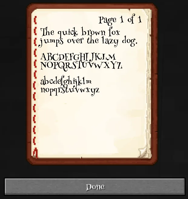 [BVT] Fonts - Henny Penny — скриншот 1 (Текстуры, Minecraft)