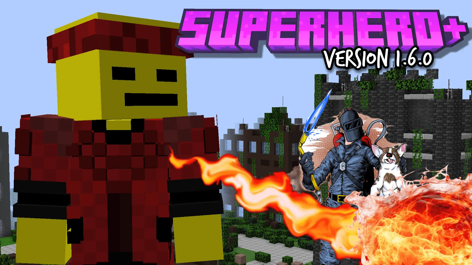 Superhero Plus, Моды, Minecraft