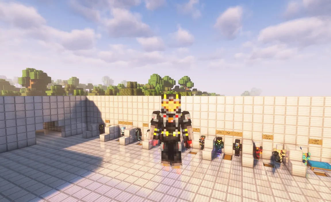 Arrzee's Superhero Multiverse, Моды, Minecraft