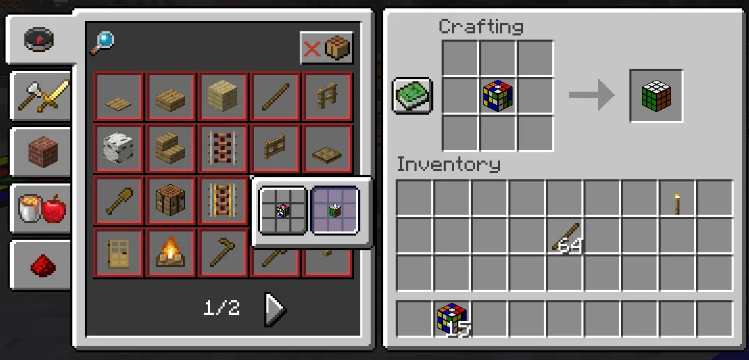Cube's Rubik's Cubes Mod, Моды, Minecraft